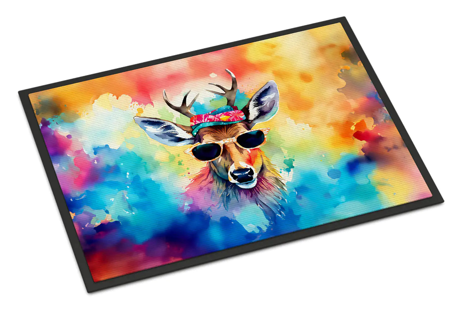 Hippie Animal Deer Doormat